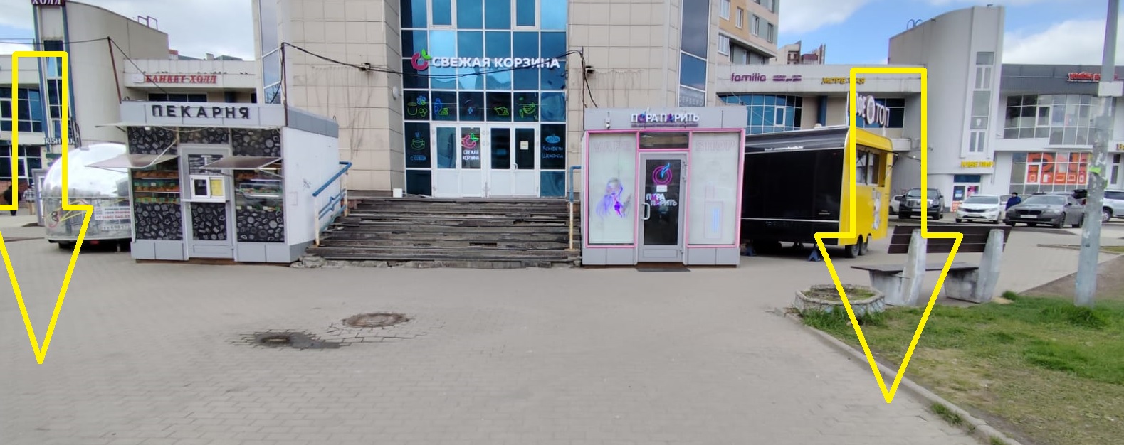 Земельный участок под фудтрак (до 6м2)