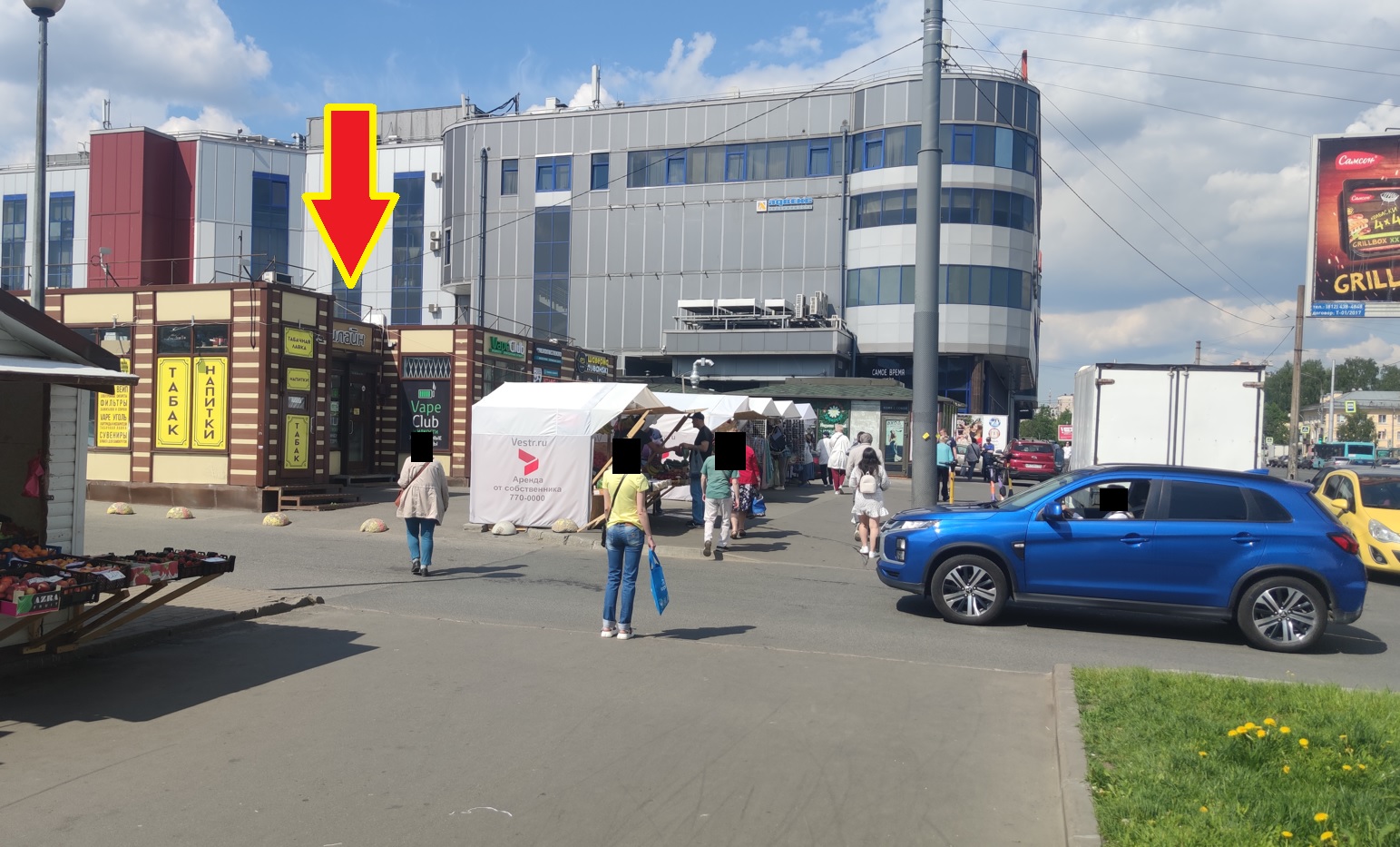 ПСН, торговая площадь у метро Академическая, проспект Науки, 21 к 1 (6,2 кв метра)